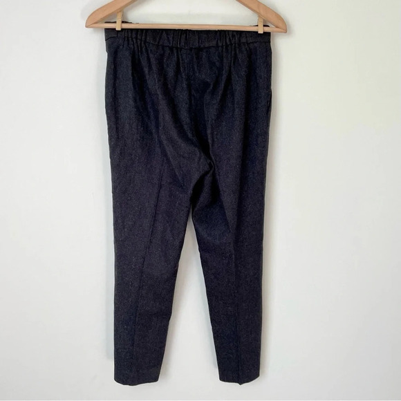 Aritzia Babaton Conan Stretch Wool Cashmere Crop Dress Pant  in Charcoal - Picture 5 of 8